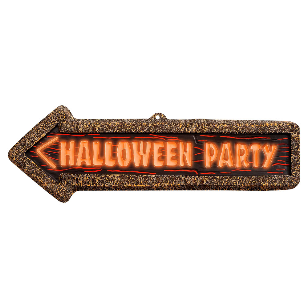 Läs mer om Halloween Skylt Party