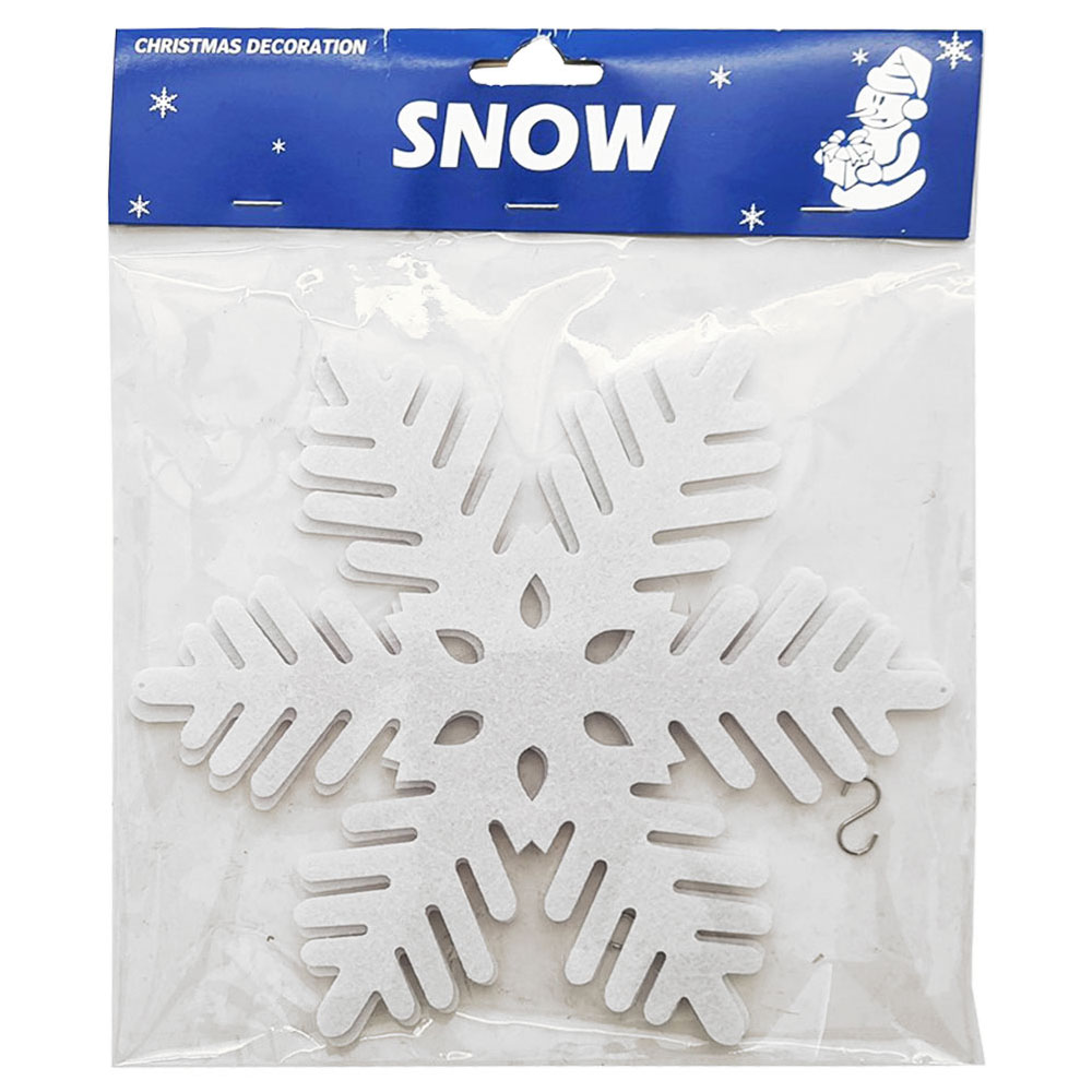 Hängande Dekoration Snöflinga 20 cm 2-pack