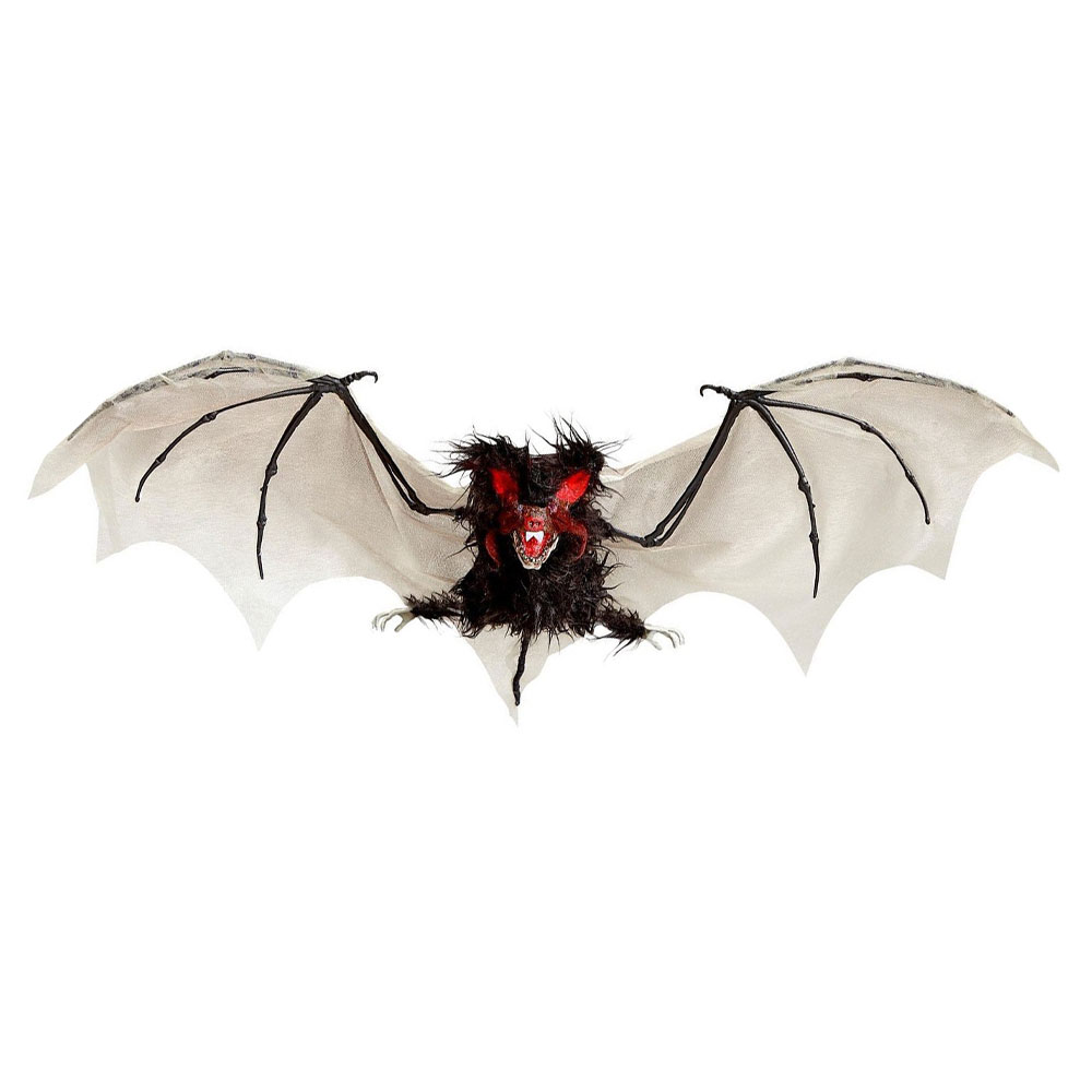 Hängande Fladdermus med Blinkande Ögon | Maskerad//Dekor & Rekvisita//Högtider//Halloween//Props//Rekvisita//Halloween dekoration//Halloween Props | PartyOutlet