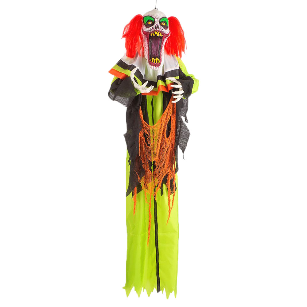Läs mer om Hängande Rörlig Clown med Ljud & Ljus