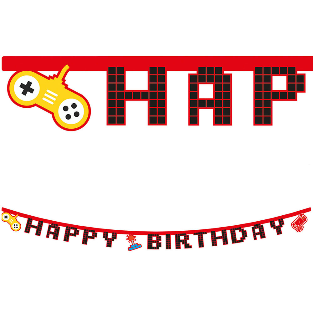 Läs mer om Happy Birthday Girlang Gaming Party