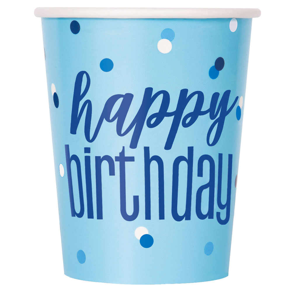 Happy Birthday Muggar Blå