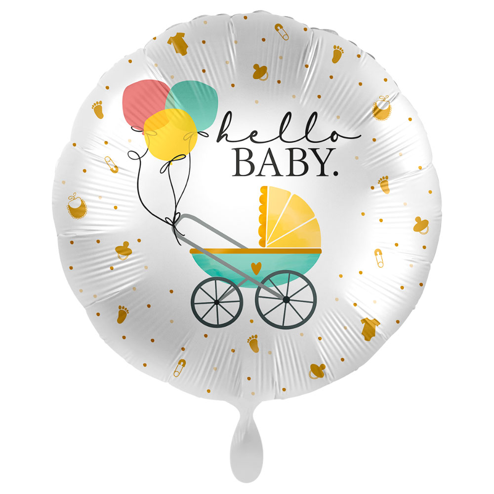 Läs mer om Hello Baby Ballong Baby Buggy