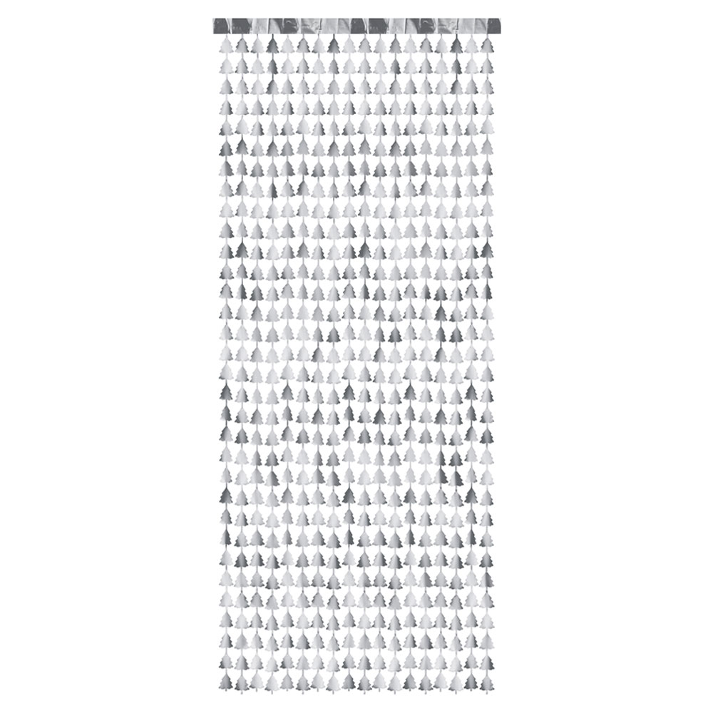 Juldraperi Granar Silver