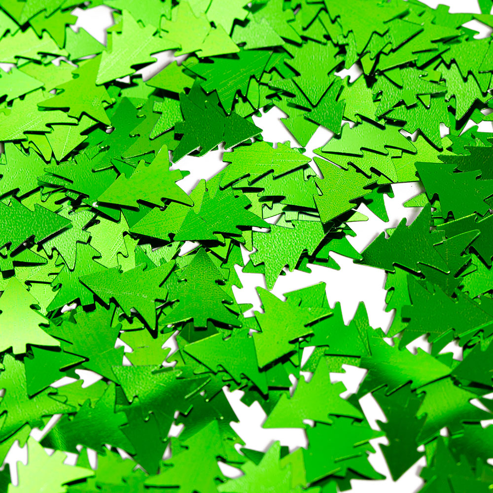 Läs mer om Julkonfetti Gröna Granar