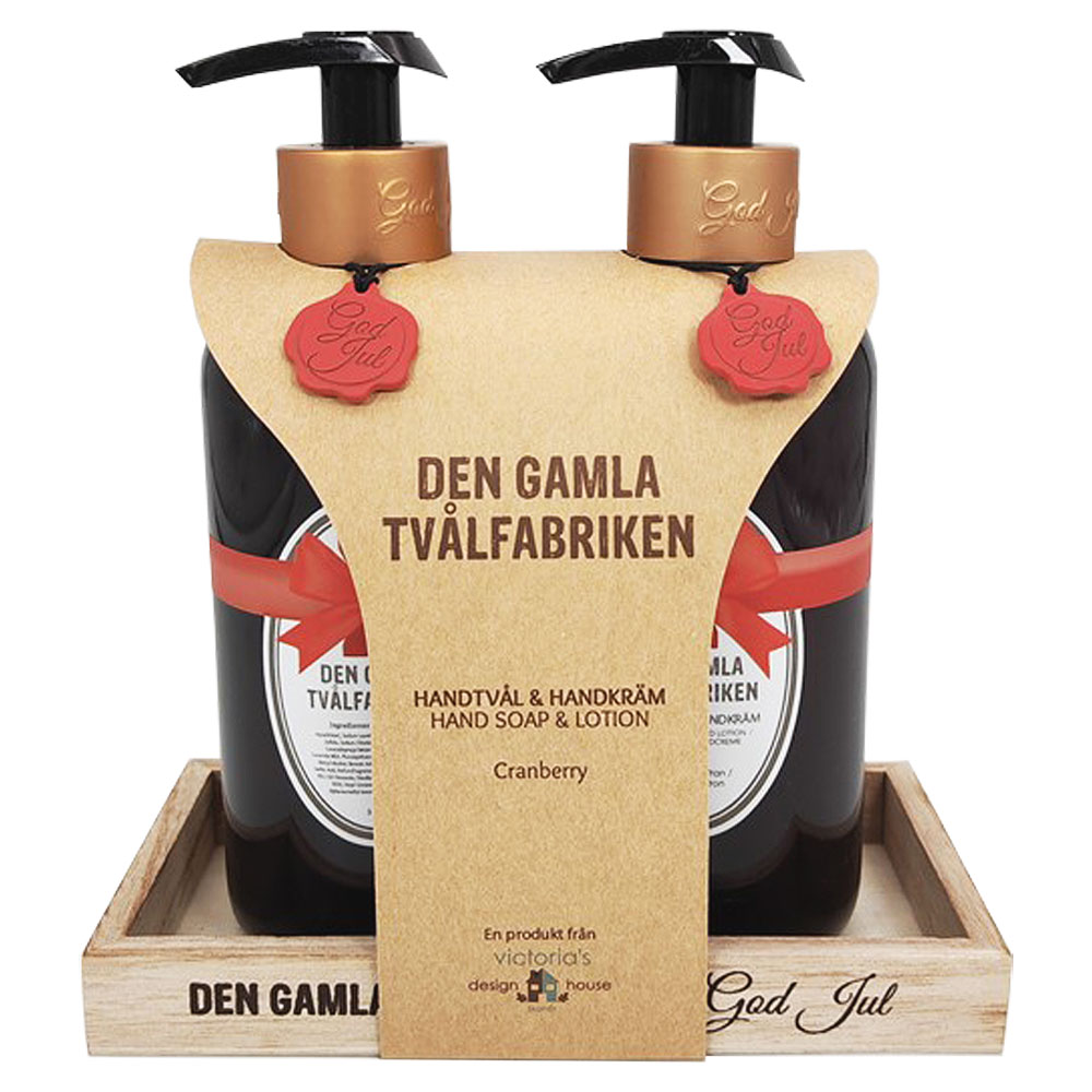 Julset Den Gamla Tvålfabriken Tvål & Lotion Tranbär