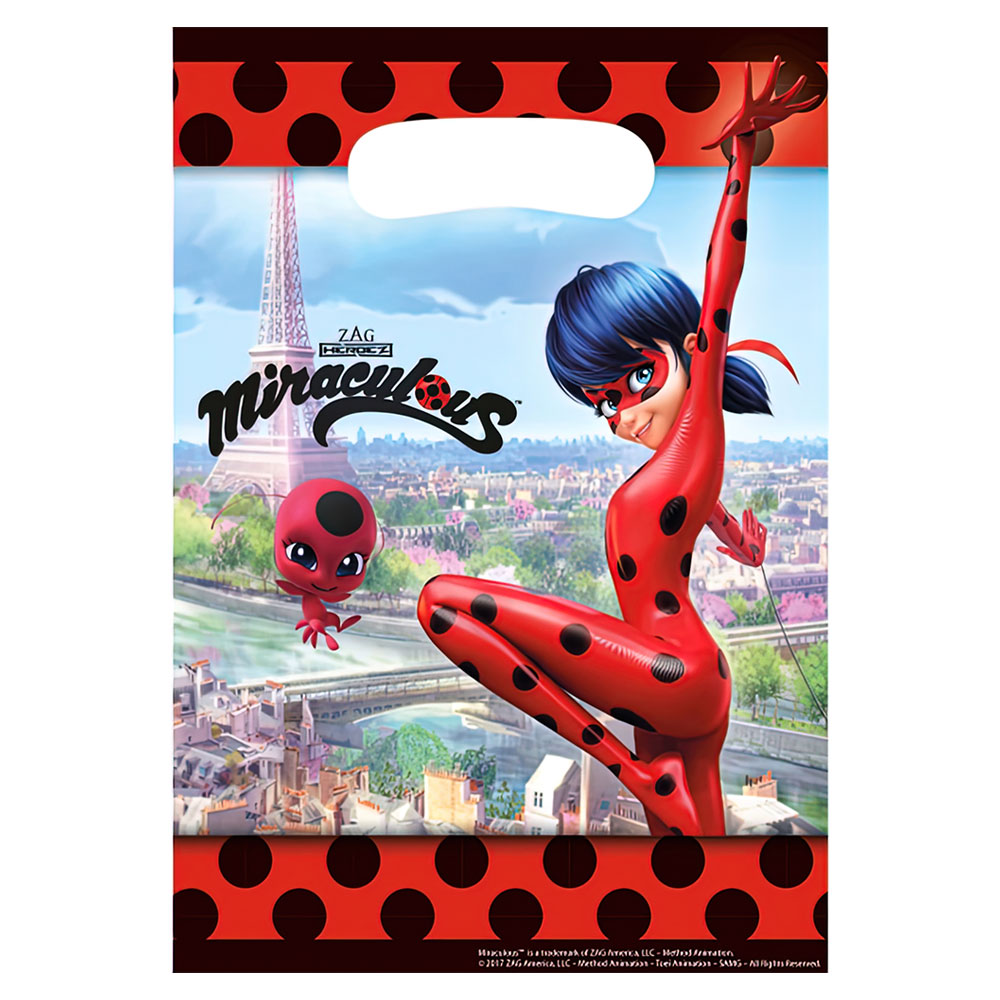 Läs mer om Kalaspåsar Miraculous Ladybug