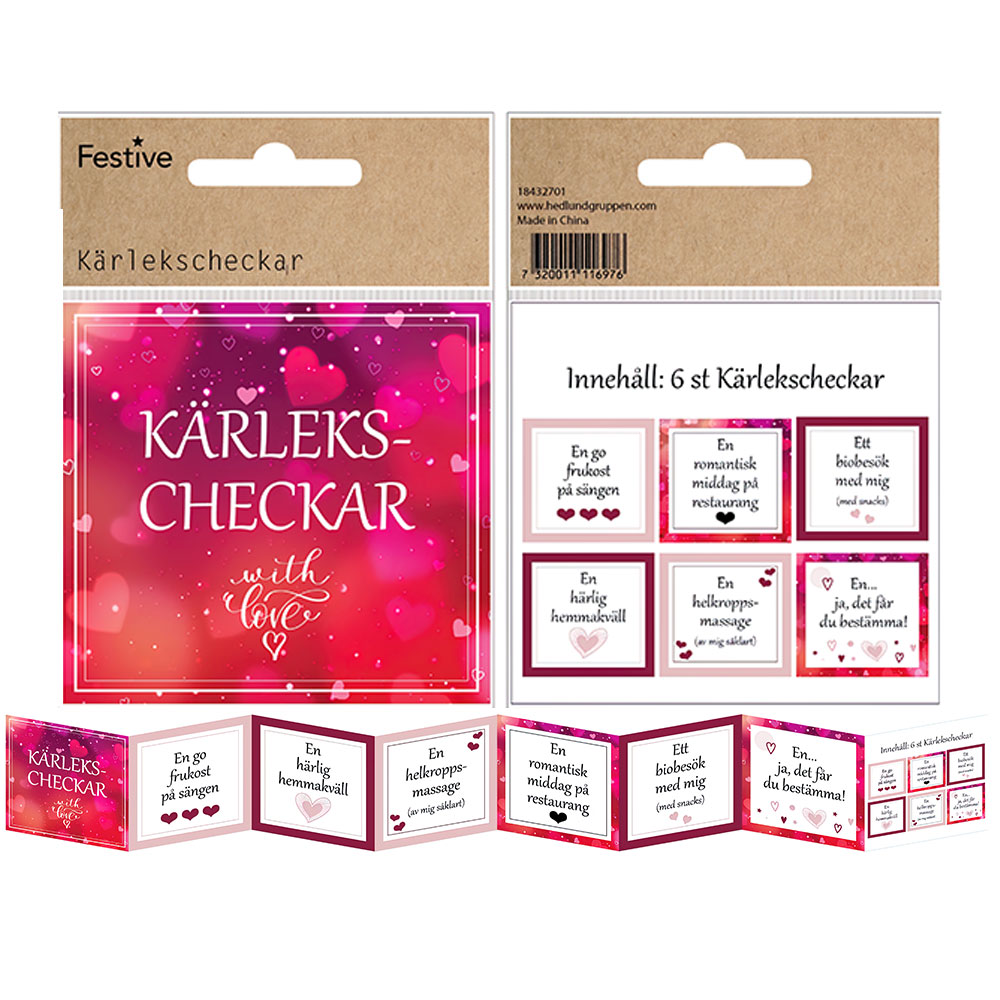 Kärlekscheckar