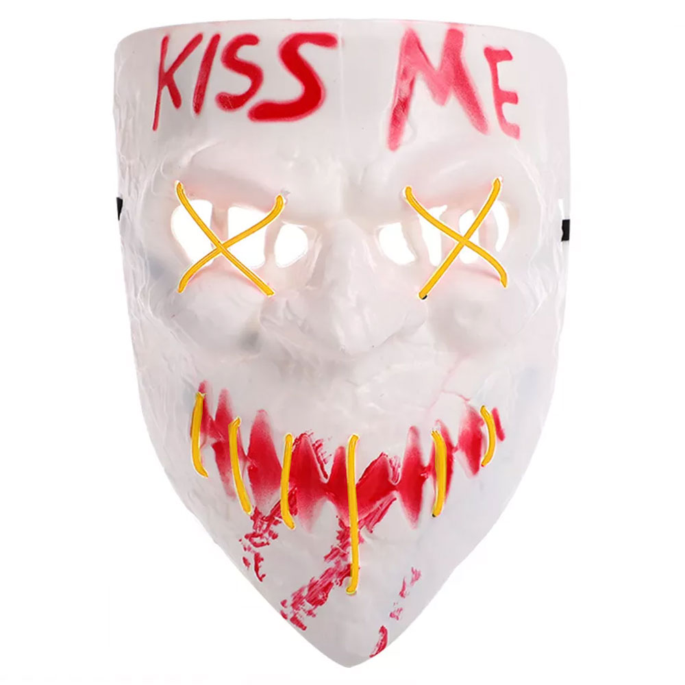 Läs mer om Kiss Me Mask LED Gul