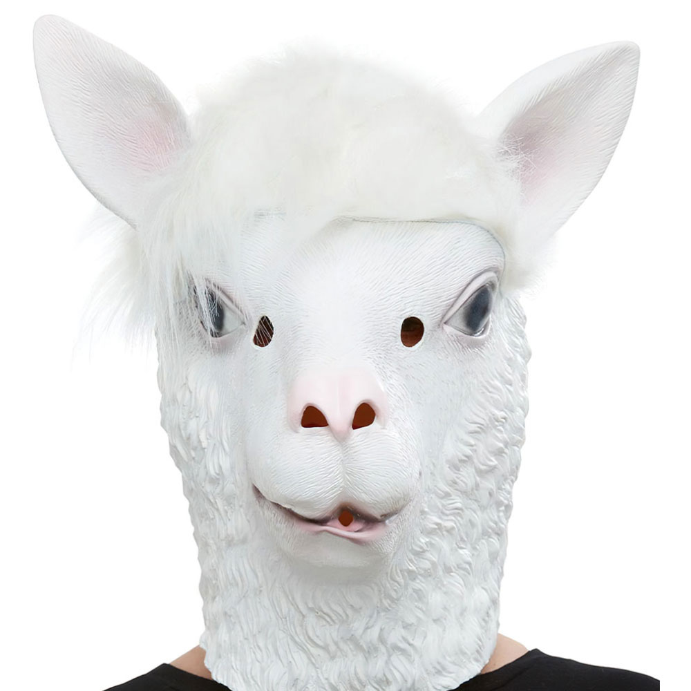 Läs mer om Lama Mask i Latex