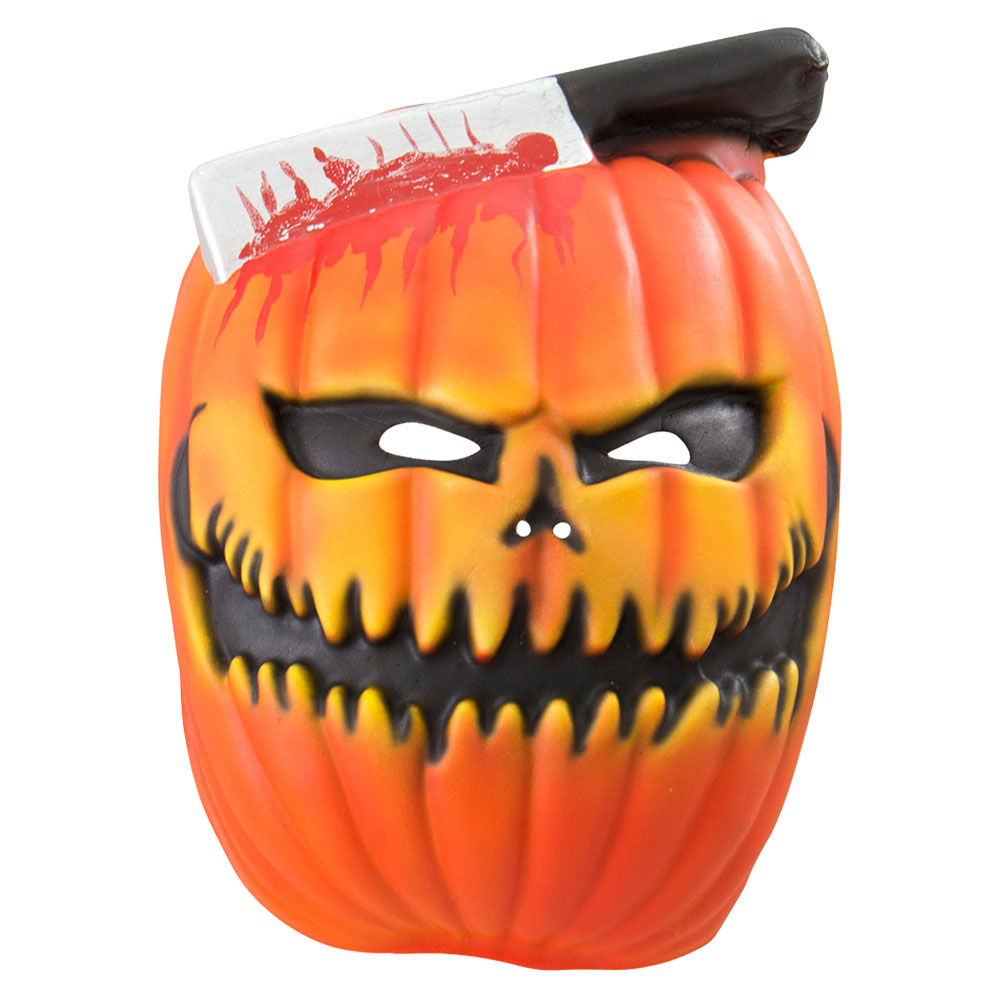 Läskig Pumpa Mask | Maskerad//Högtider//Masker//Halloweenmasker//Vuxenmasker//Halloween//Halloween kostymer//Halloween masker//Pumpa Maskerad//Läskiga Masker | PartyOutlet