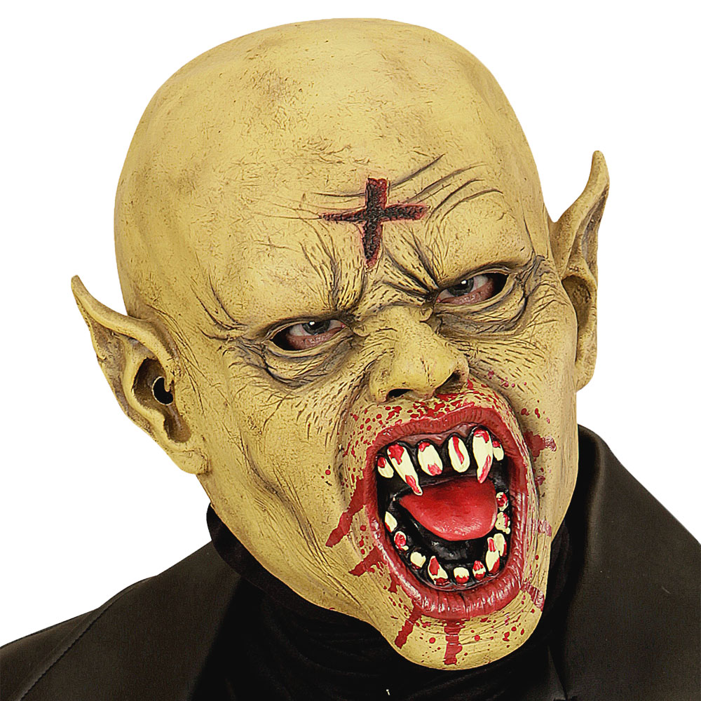 Läskig Vampyrmask