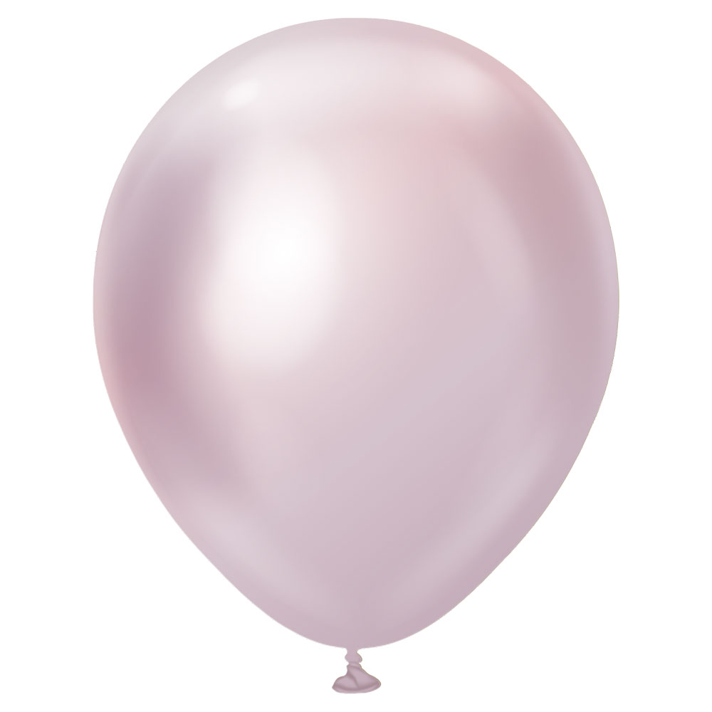 Läs mer om Latexballonger Chrome Pink Gold