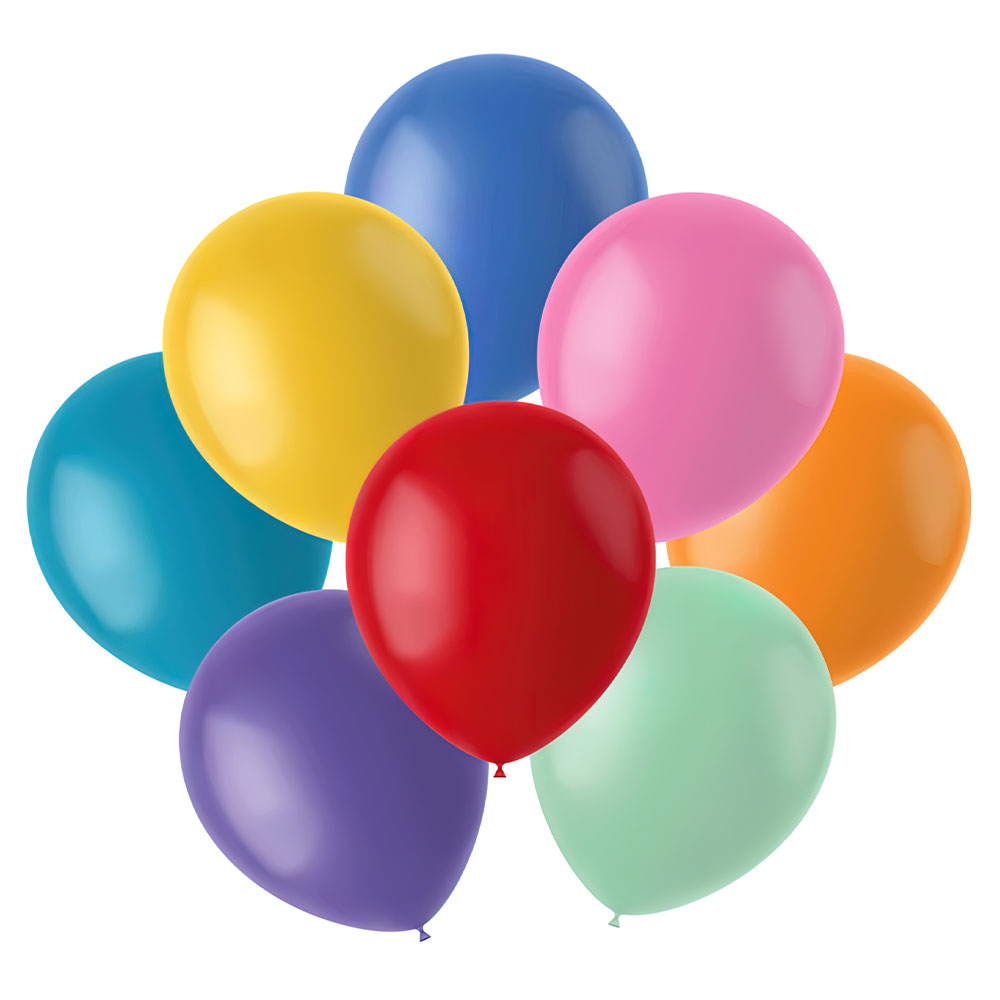 Läs mer om Latexballonger Färg Mix Pop