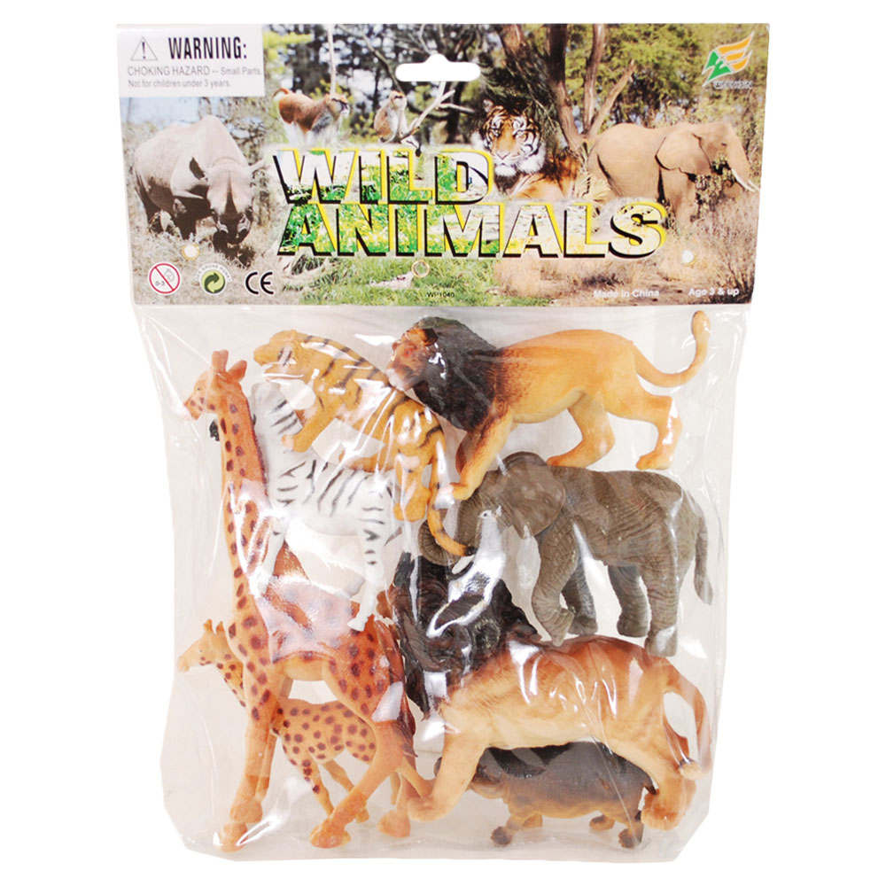 Läs mer om Leksaksdjur Wild World 10-pack