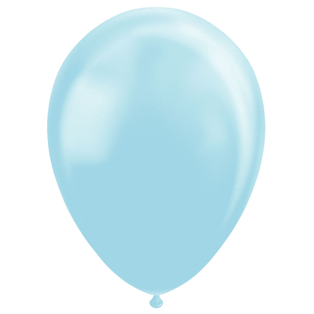 Ljusblåa Ballonger Macaron