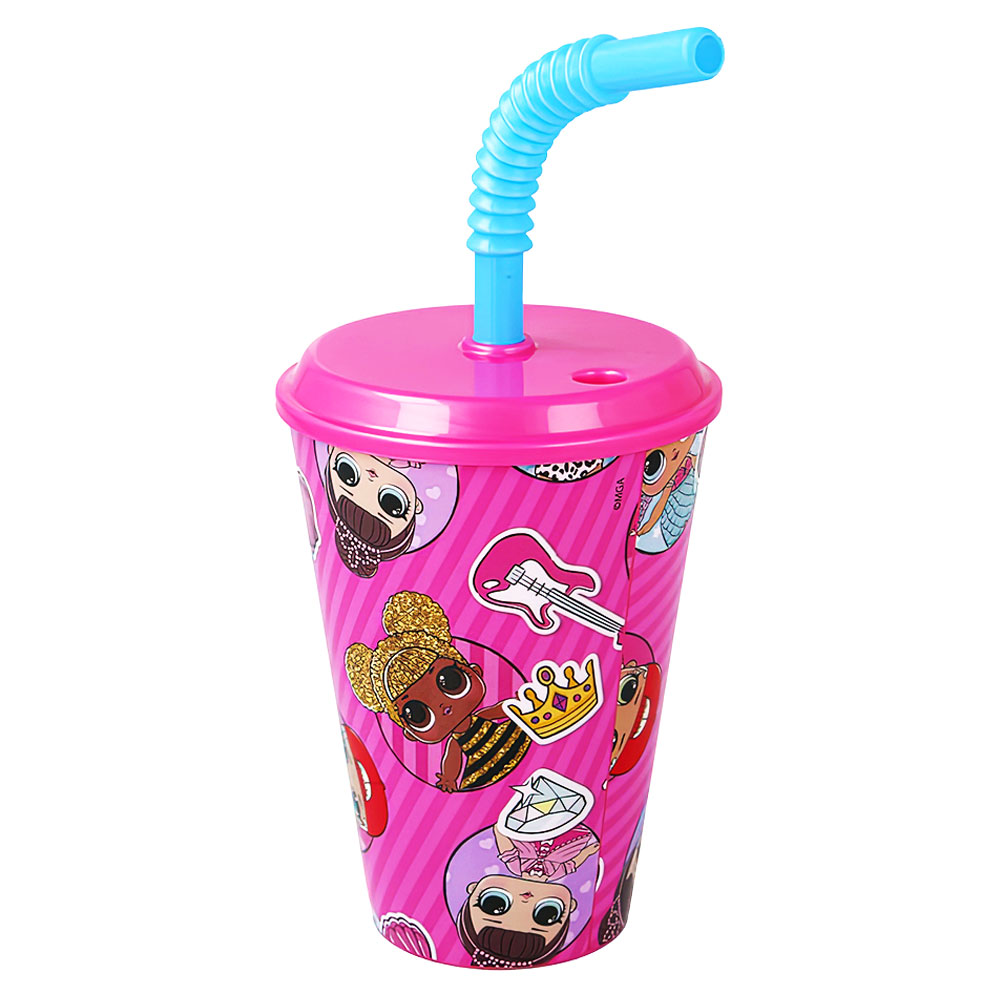 Lol Surprise Mugg med Sugrör