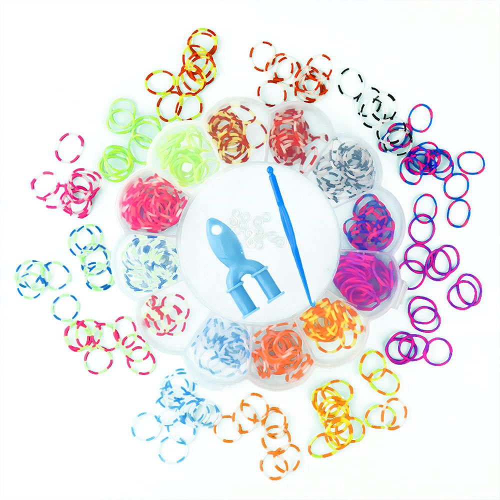 Läs mer om Loom Bands Set Blomma