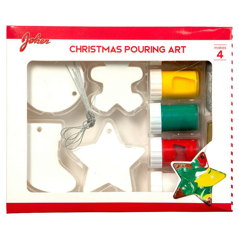 Läs mer om Måla Dina Egna Julfigurer Christmas Set