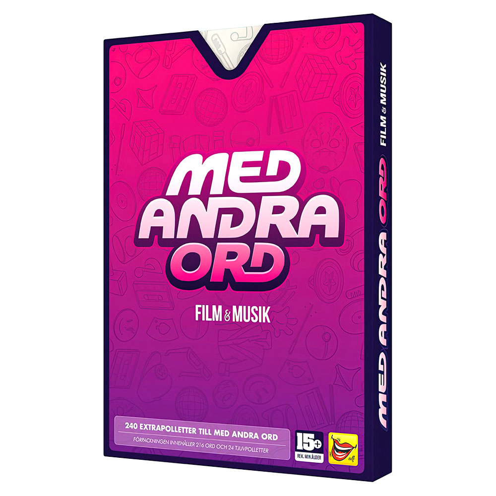 Läs mer om Med Andra Ord Spel Expansion Film & Musik