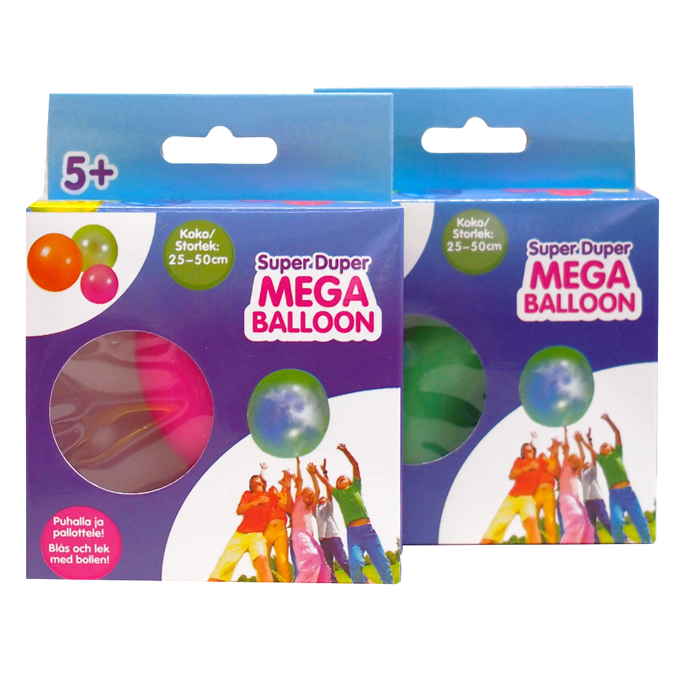 Läs mer om Mega Balloon Ballongboll 25-50 cm