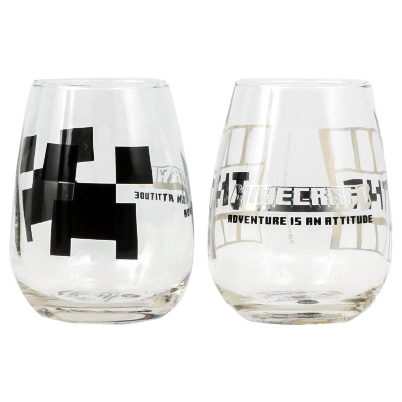 Minecraft Glas 2-pack