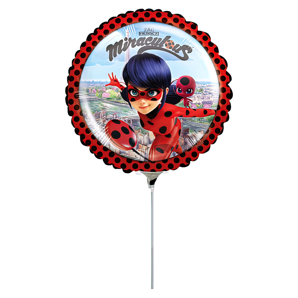 Läs mer om Miraculous Ladybug Folieballong Liten