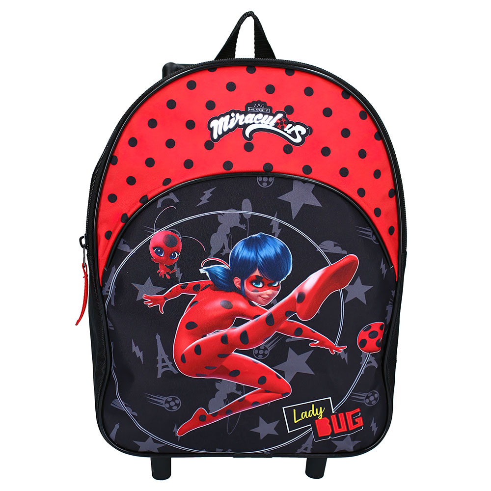 Läs mer om Miraculous Ladybug Super Heroez Ryggsäck Trolley Barn