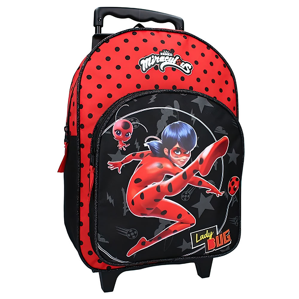 Miraculous Ladybug Super Heroez Trolleyryggsäck Barn