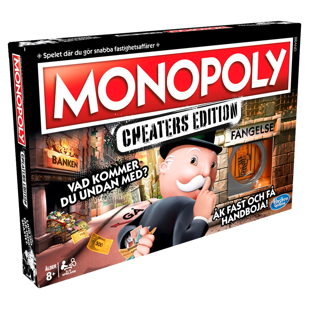 Läs mer om Monopol Cheaters Edition Spel
