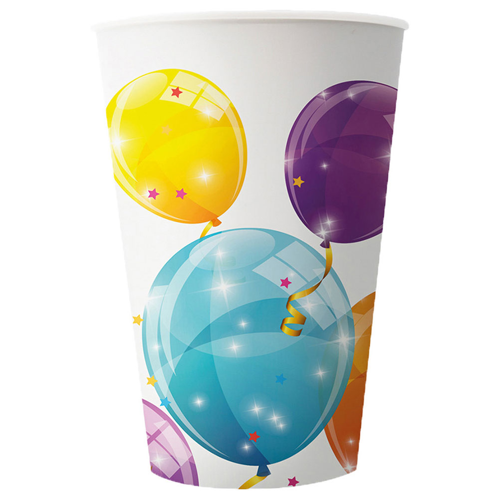 Läs mer om Mugg Sparkling Balloons Återanvändbar