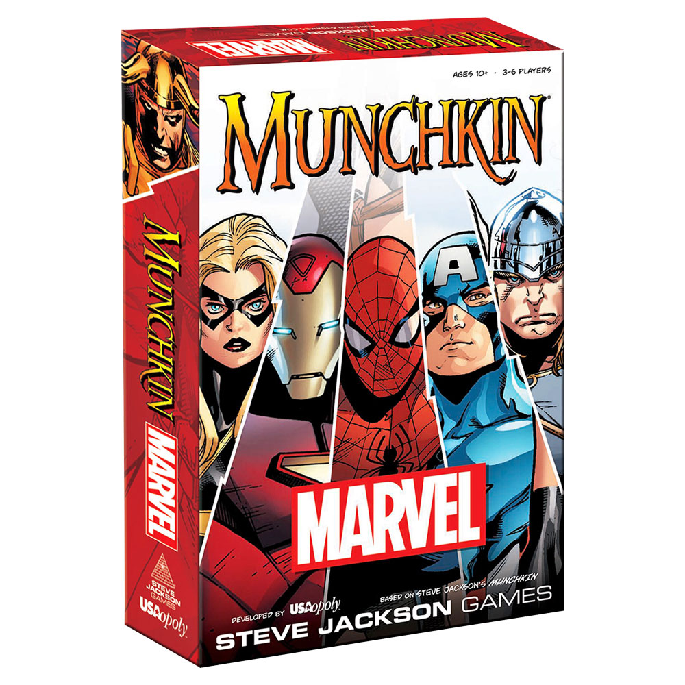 Läs mer om Munchkin Spel Marvel