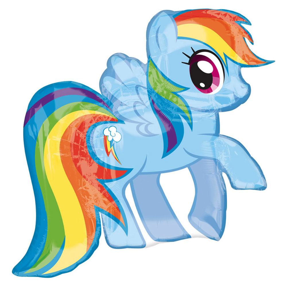 Läs mer om My Little Pony Folieballong Rainbow Dash