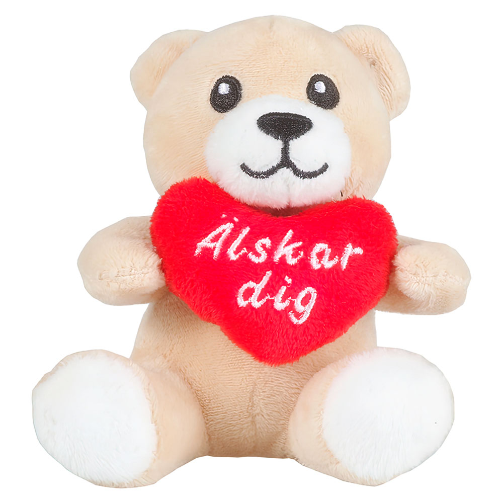 Nalle med Hjärta Älskar Dig