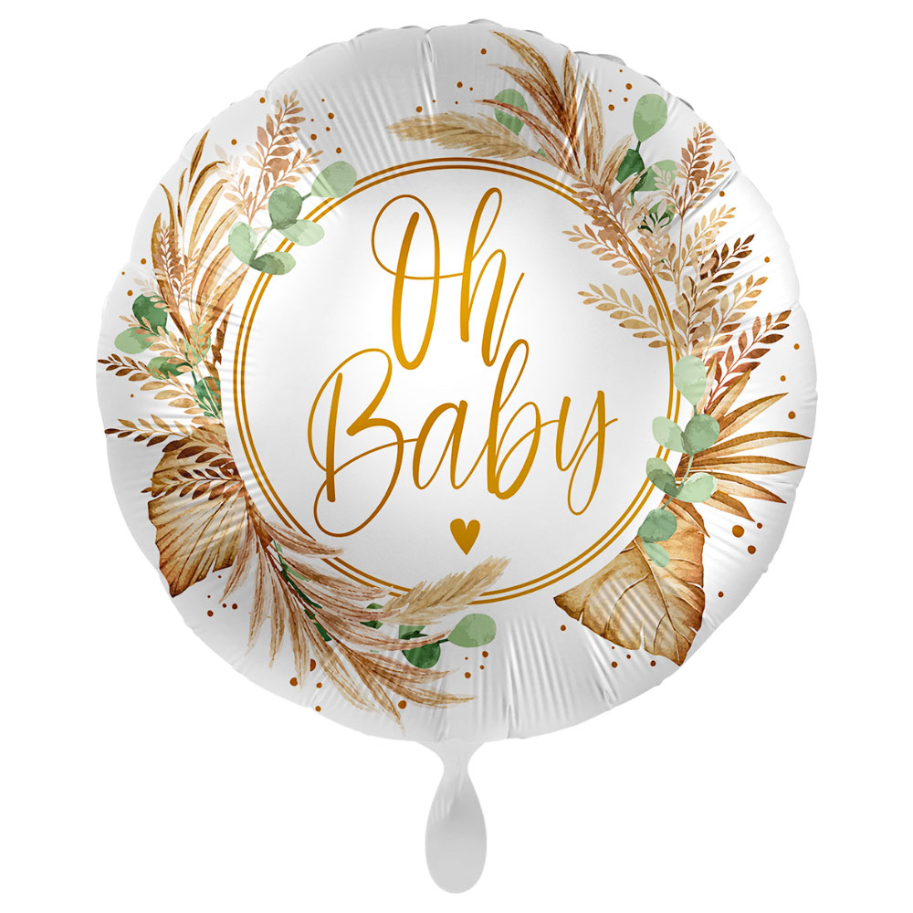 Läs mer om Oh Baby Ballong Botanic Birth