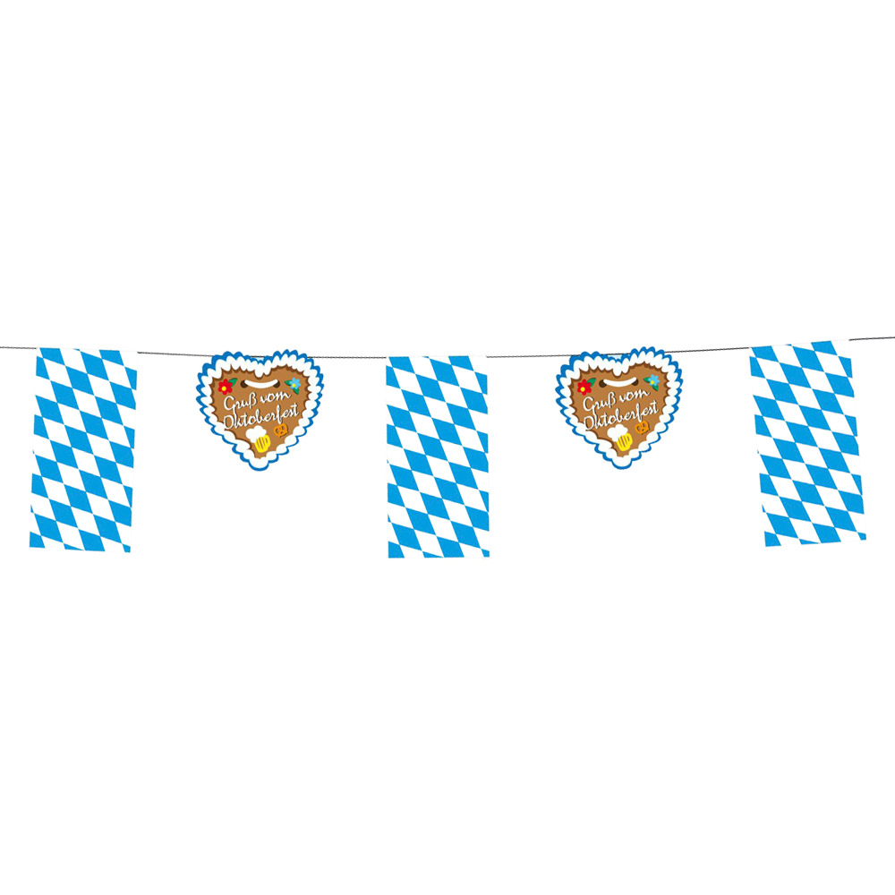 Läs mer om Oktoberfest Flaggirlang Gruss vom Oktoberfest