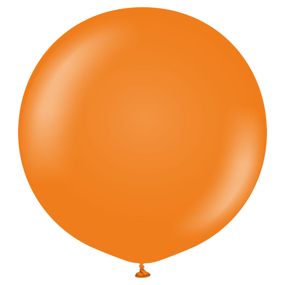 Läs mer om Orange Gigantiska Latexballonger 2-pack