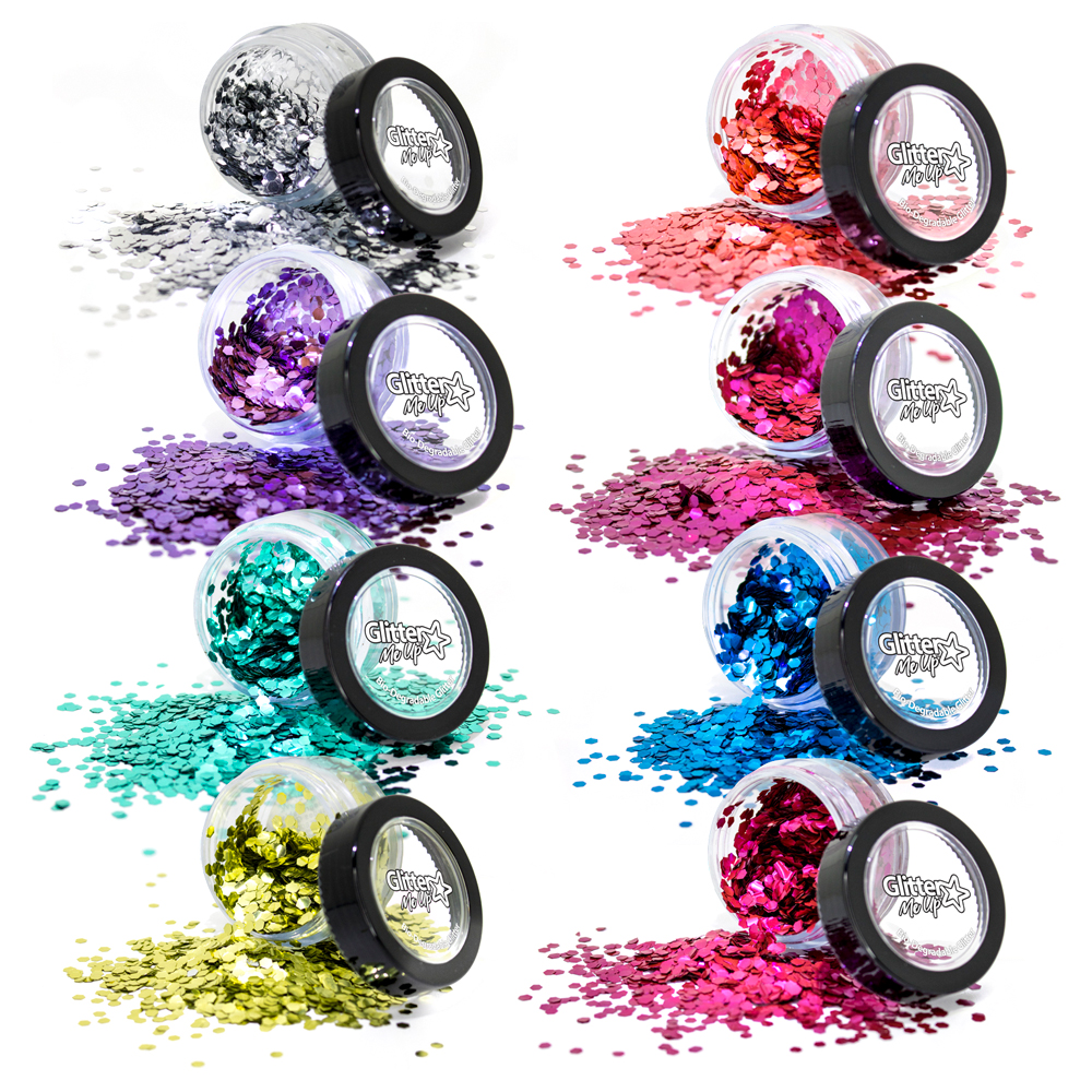 Läs mer om PaintGlow Chunky Glitter Pot Bionedbrytbar