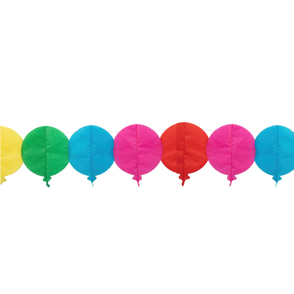 Läs mer om Pappersgirlang Ballonger