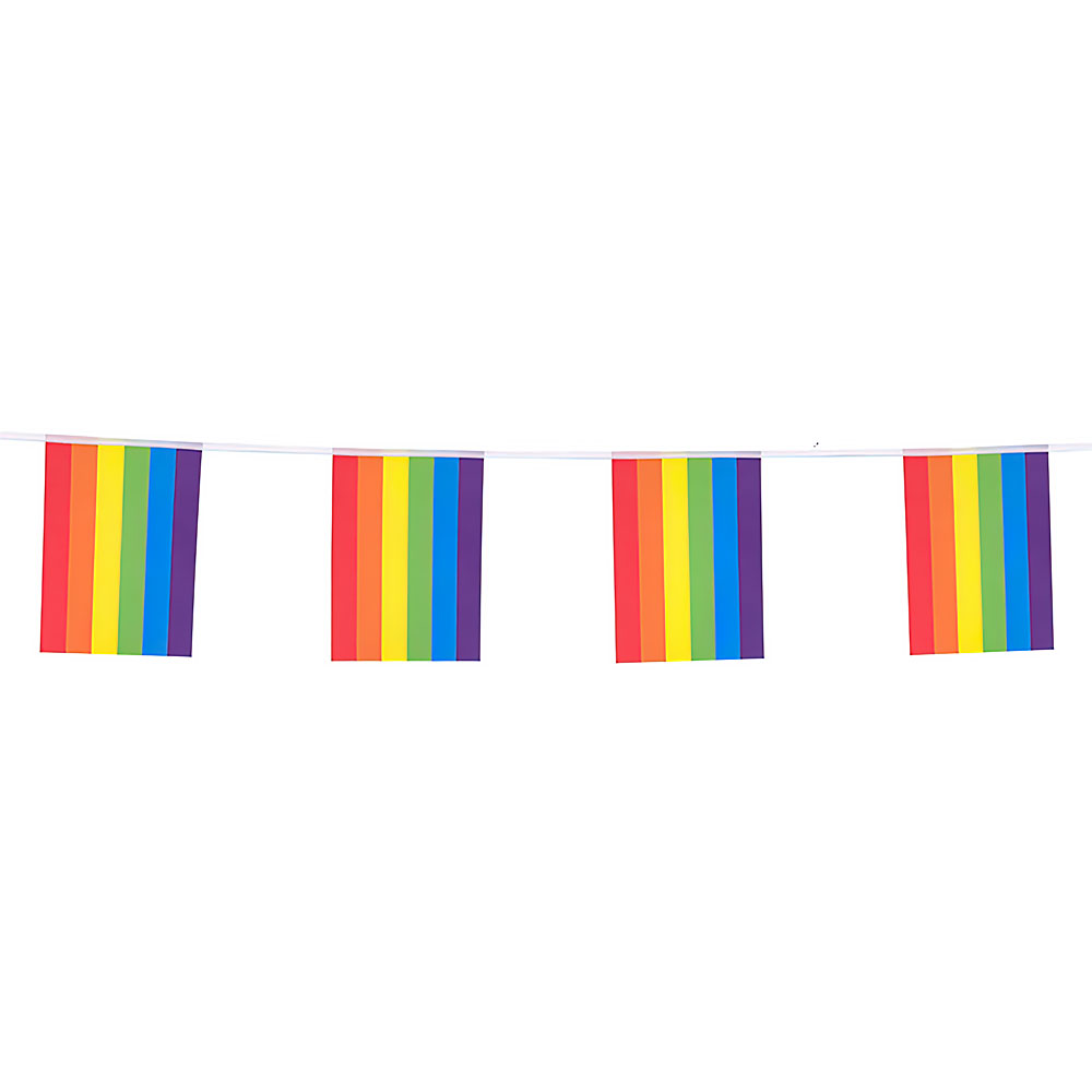 Läs mer om Pappersgirlang Prideflagga