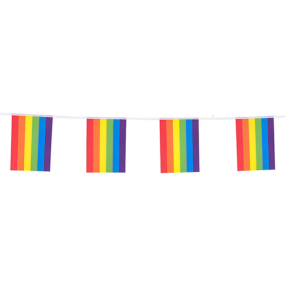Pappersgirlang Prideflagga