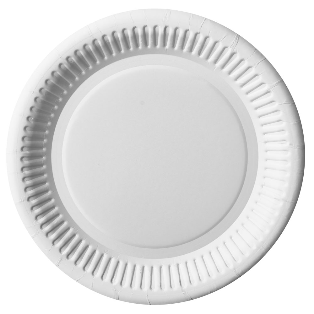 Papperstallrikar 20 cm 100-pack