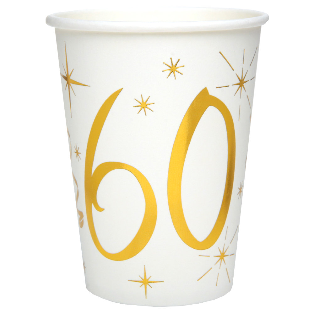 Pappmuggar 60 År Sparkle