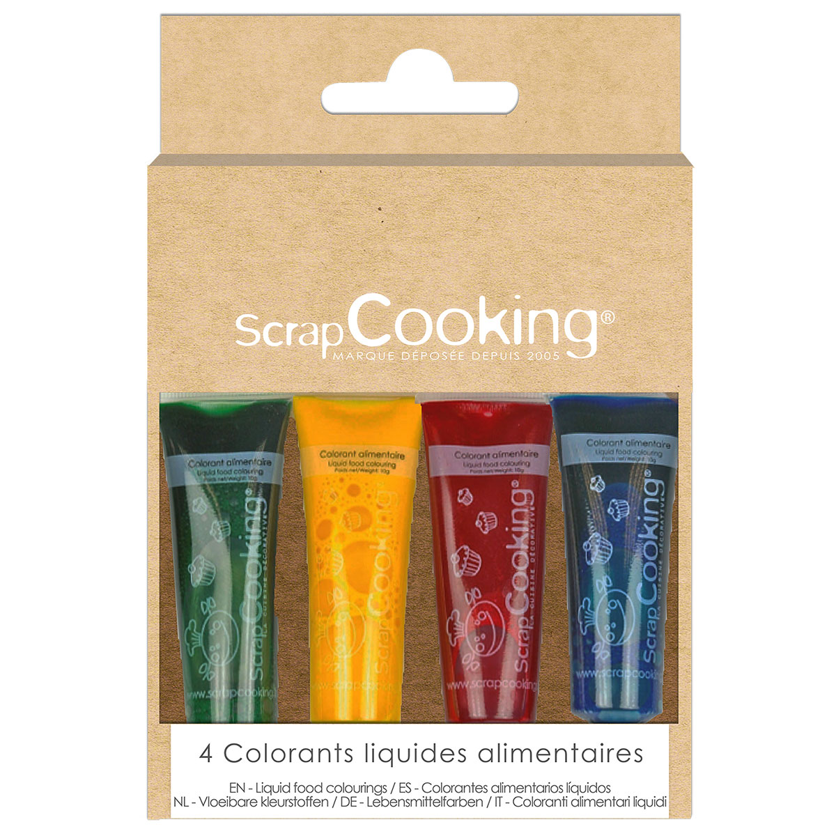 Pastafärg Färgmix ScrapCooking