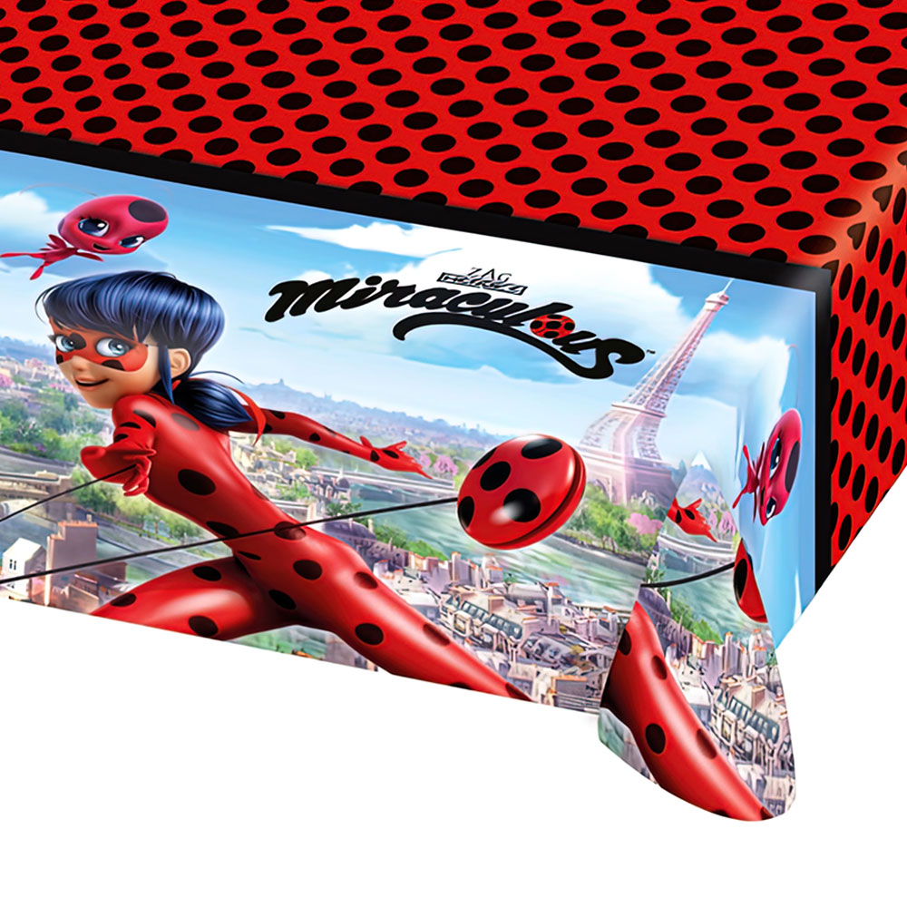 Läs mer om Plastduk Miraculous Ladybug