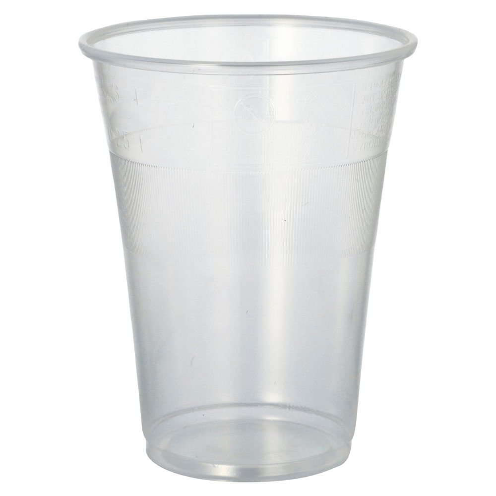 Plastmuggar 25 cl 50-pack