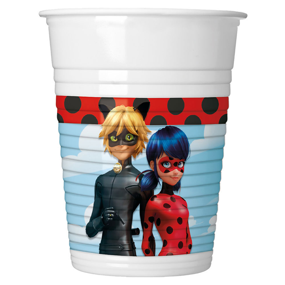 Plastmuggar Miraculous Ladybug