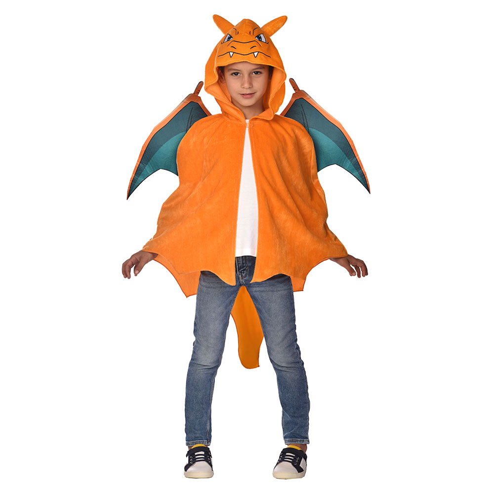 Läs mer om Pokémon Charizard Maskeraddräkt Barn