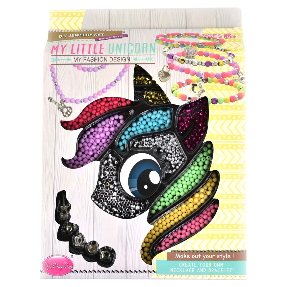 Pysselset Pärlor Unicorn