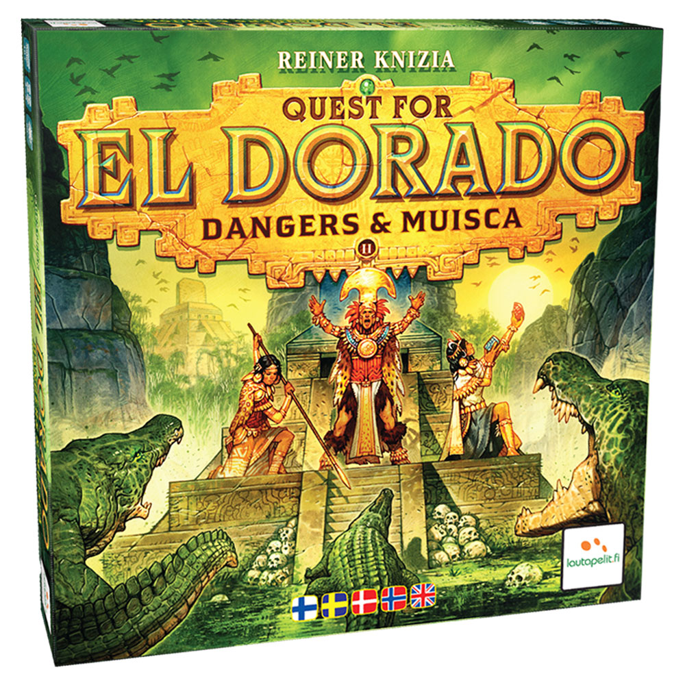 Läs mer om Quest For El Dorado Dangers & Muisca Expansion